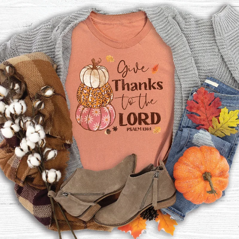 Chic Styles Give Thanks Tee