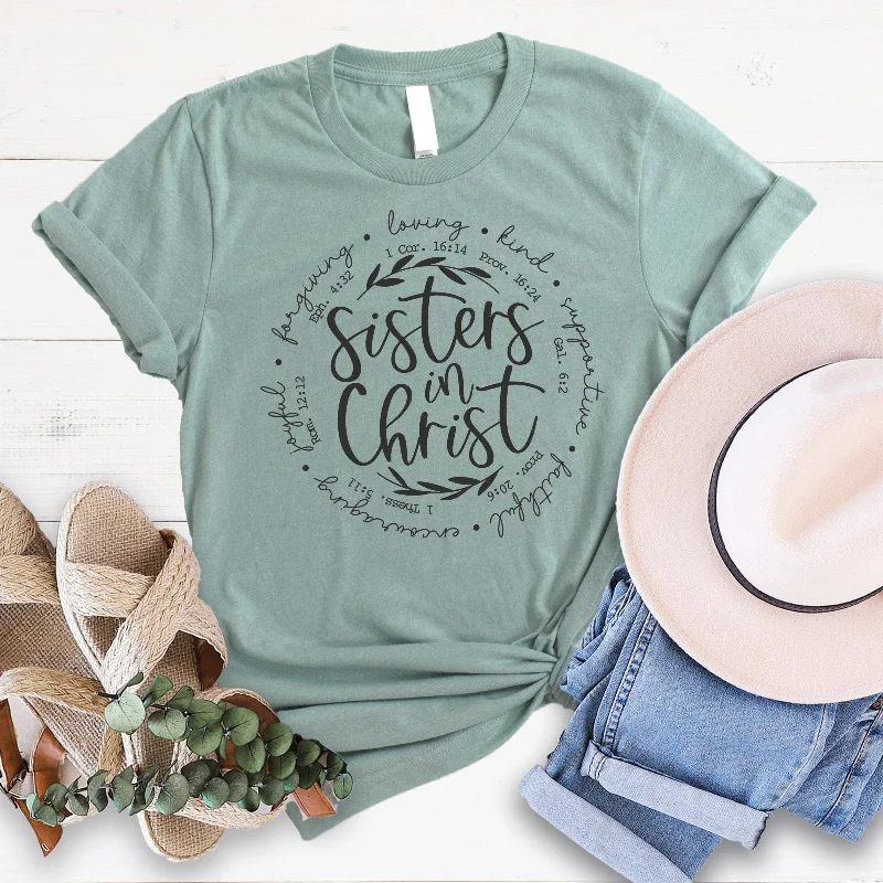 Budget Friendly Sisters in Christ Tee