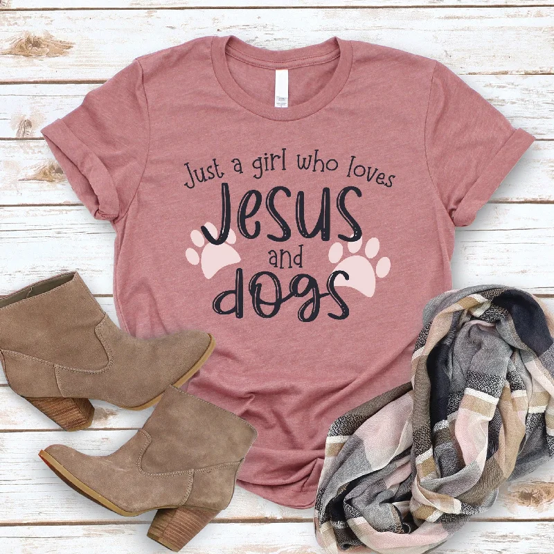 Exclusive Deals Online Jesus and Dogs Tee