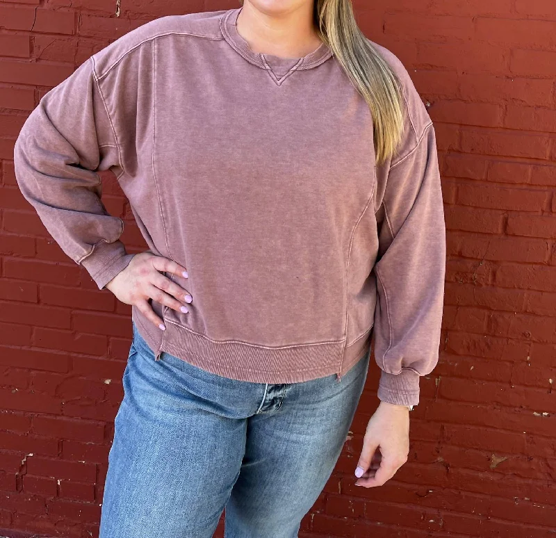 Style Beyond Borders Spiced Chai Crewneck