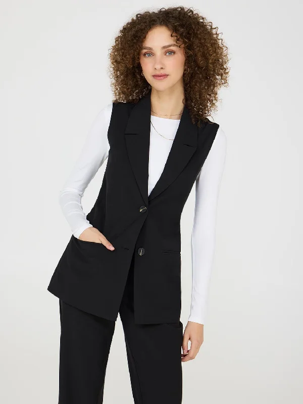 Save On Classic Elegant Styles Notch Collar 2-Button Vest