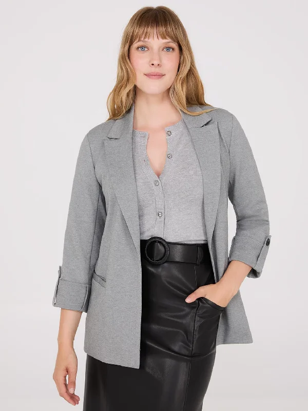 Trendy Styles Open-Front Blazer