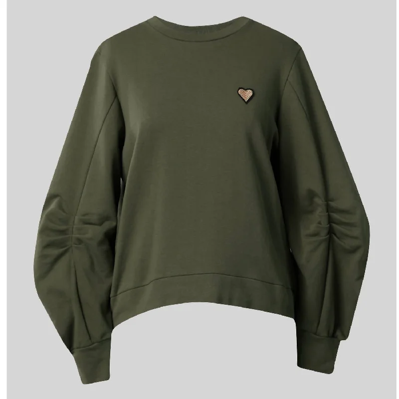 Low Price Special Women's Jemma Sweatshirt In Sea Kelp