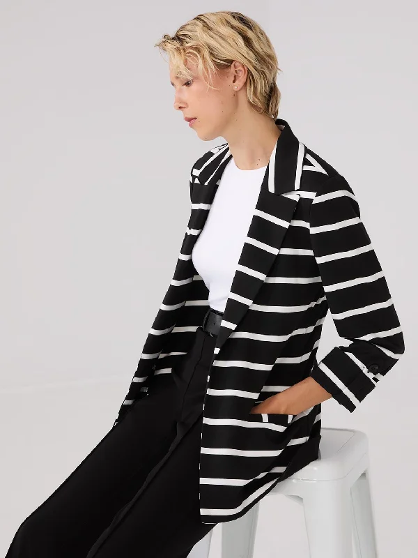 Summer Splash Sale Striped Blazer