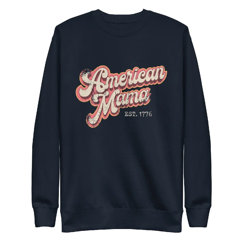 Flash Sale Fever American Mama Crewneck Sweatshirt - Women's