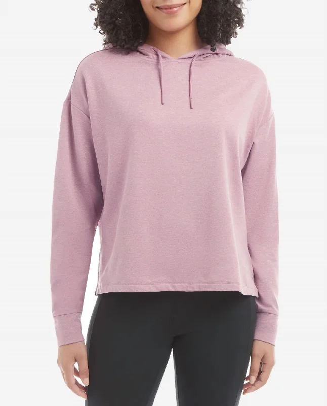 Flash Sale Sustainable Soft Hoodie In Wistful Mauve