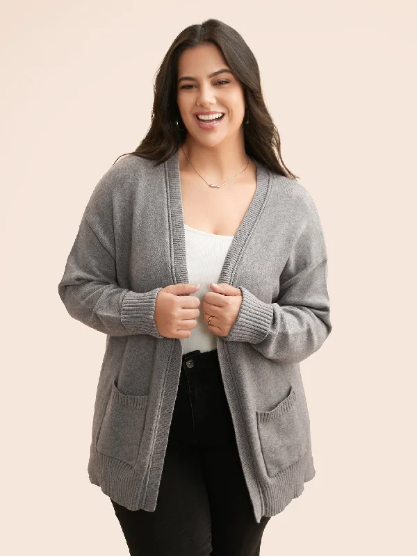 Trend Alert Supersoft Essentials Open Pockets Cardigan