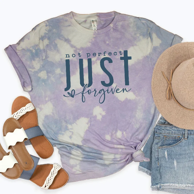 Trendy Street Style Attire Not Perfect Just Forgiven Tee