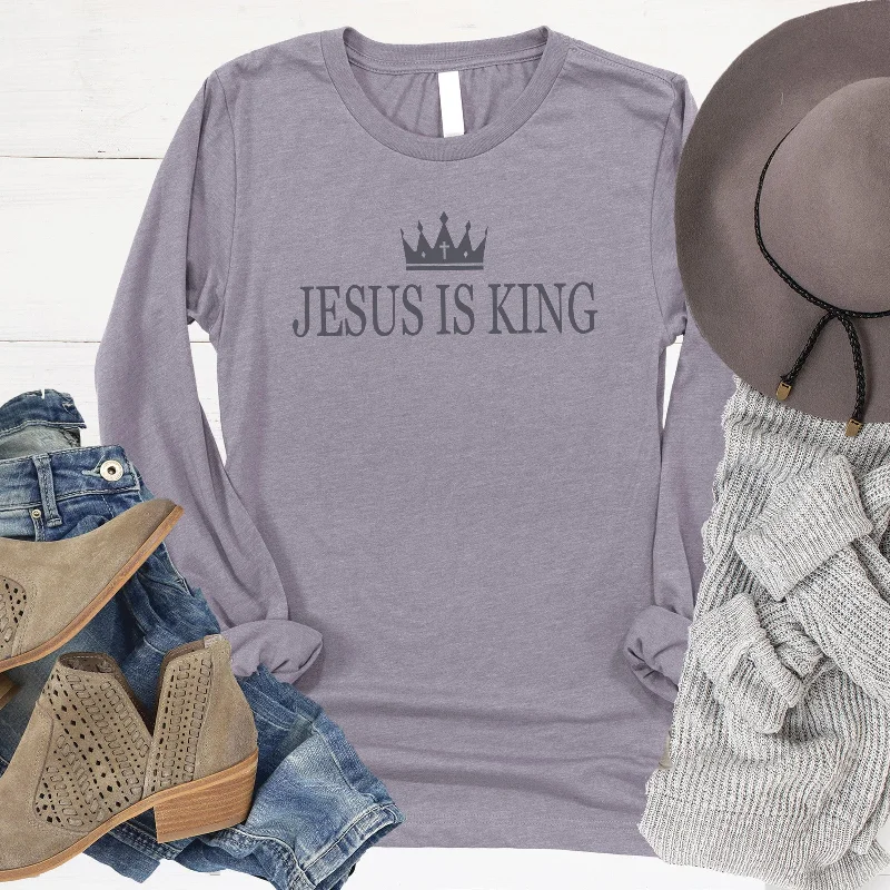 New In This Season Jesus Is King Long Sleeve