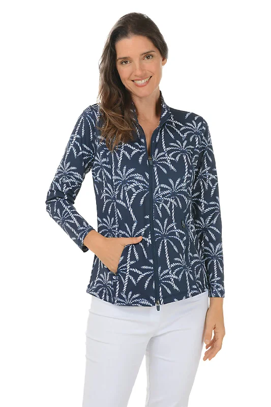 Flash Sale Fever Rope Palms UPF50+ Zip Front Jacket