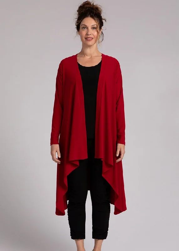 Trend Setting Wardrobe Sympli - Flutter Duster Cardigan