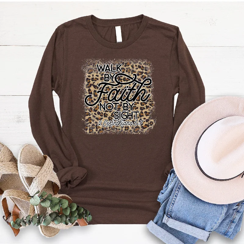 Trendy Styles Walk By Faith Leopard Long Sleeve