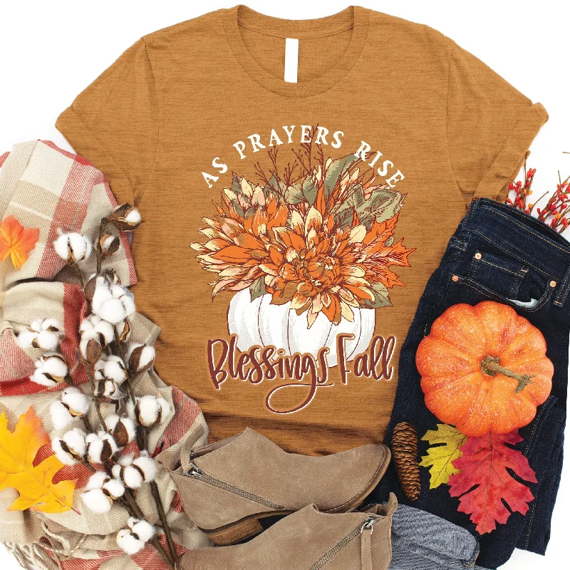 Athleisure Wear Promotion Blessings Fall Tee