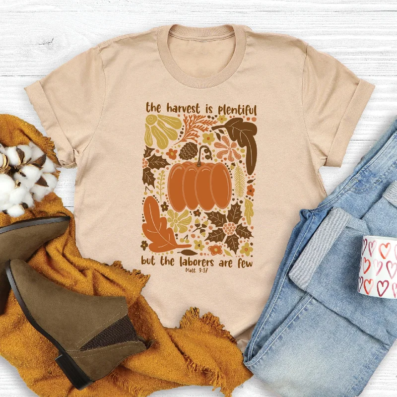 Exclusive Discounts The Harvest is Plentiful Tee