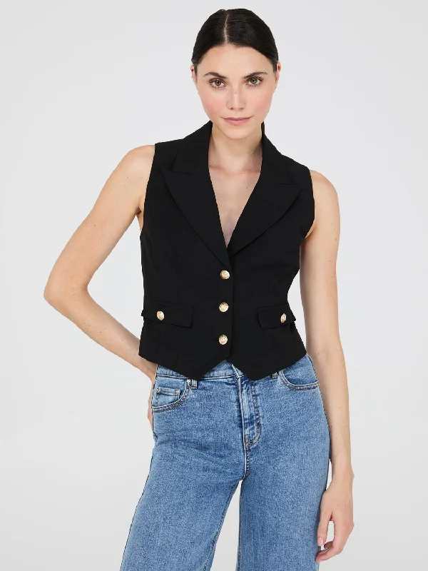 Big Savings 3-Button Notch Collar Vest