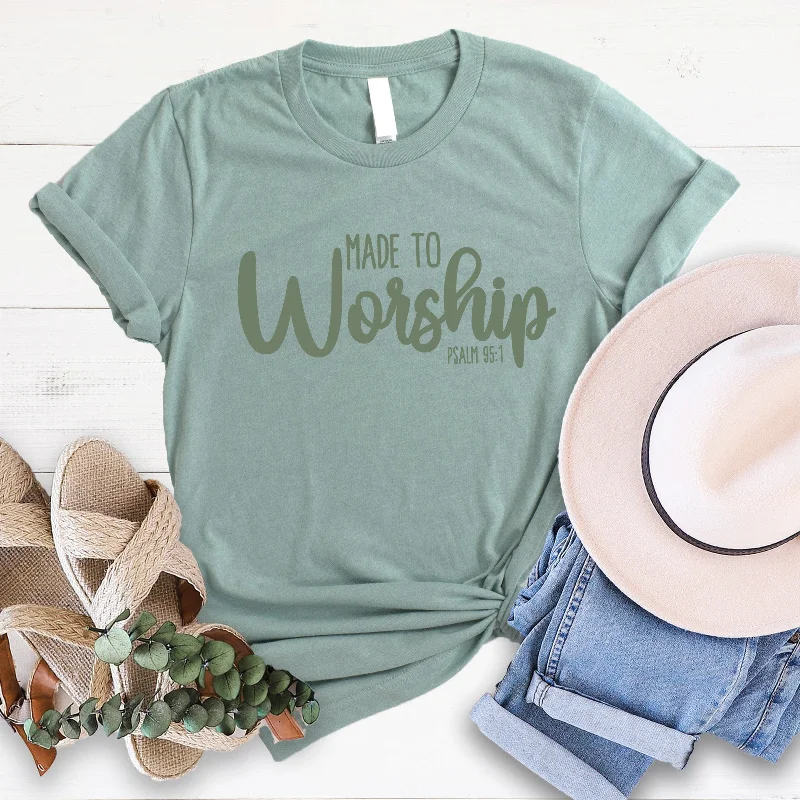 Everyday Basics Made to Worship Tee