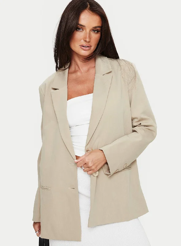 Trend Setting Wardrobe Archer Blazer Taupe