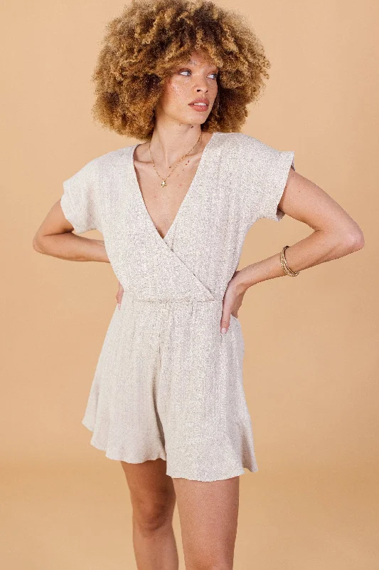 Limited Edition Playsuit Noemie Beige