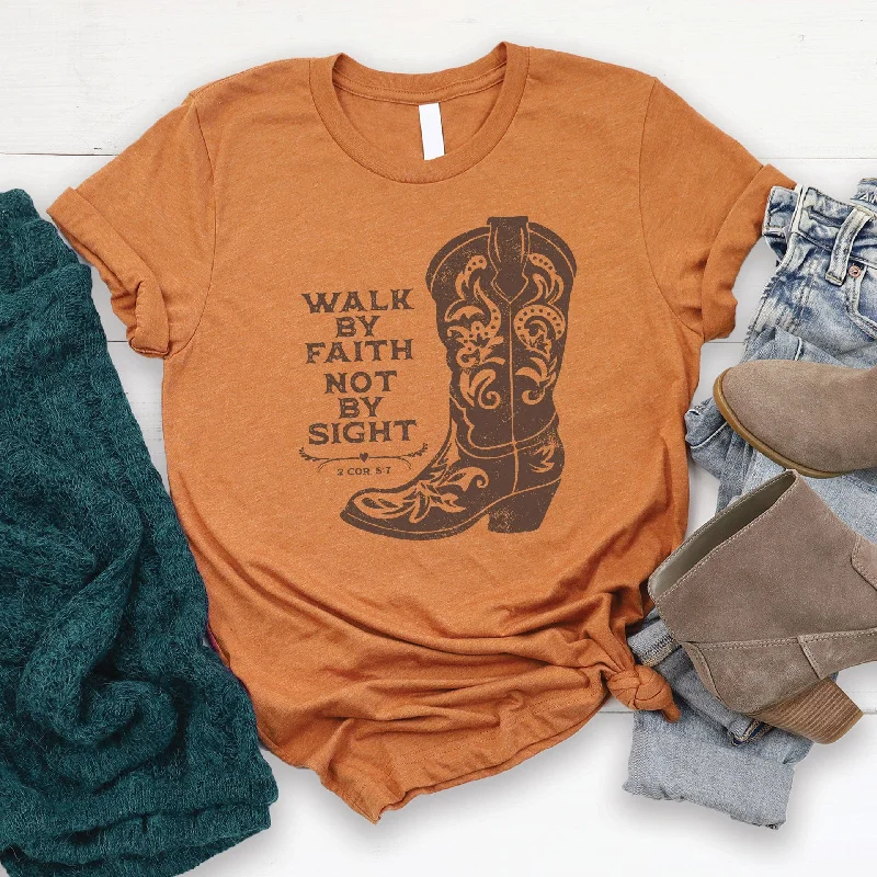 Huge Markdowns Walk By Faith Boots Tee